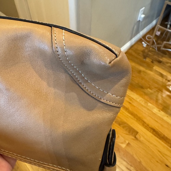 Coach - Hamptons Demi Baguette Shoulder Bag - Camel 2007 #11955 - Picture 11 of 14